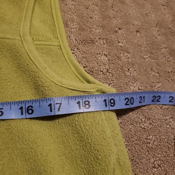 Vintage Early Winters Fleece Vest Made in USA Green Women's Medium M - Picture 7 of 9